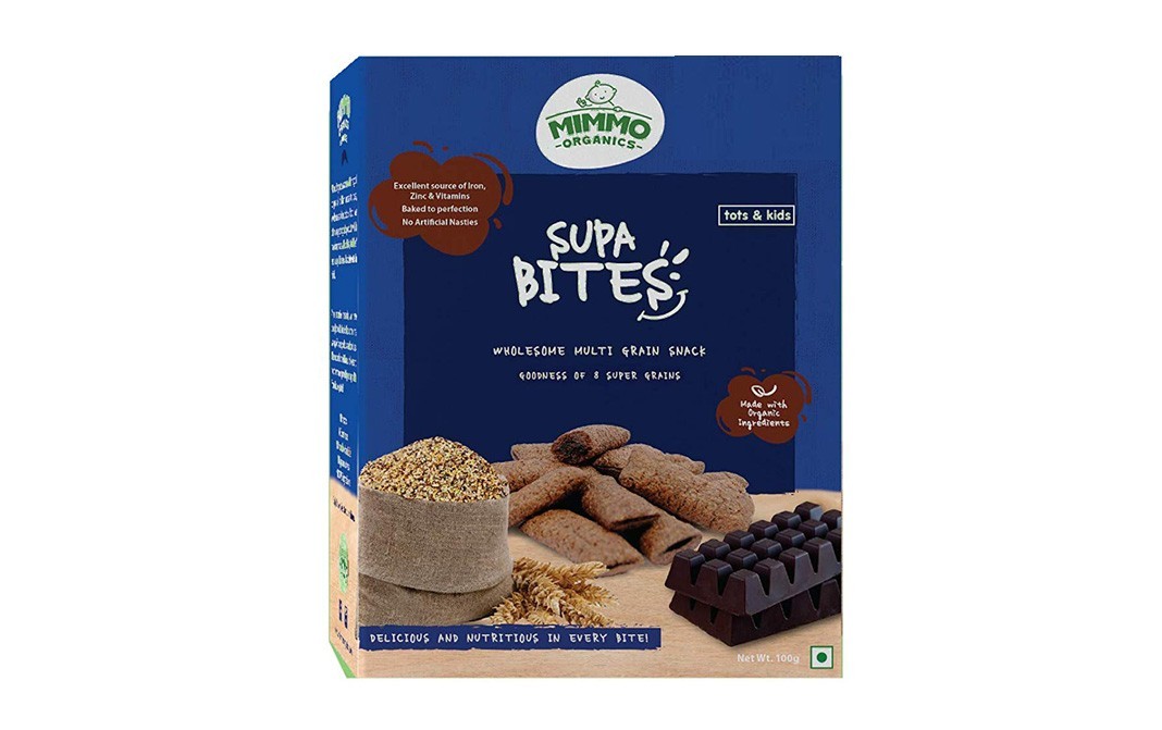Mimmo Organics Supa Bites    Box  100 grams
